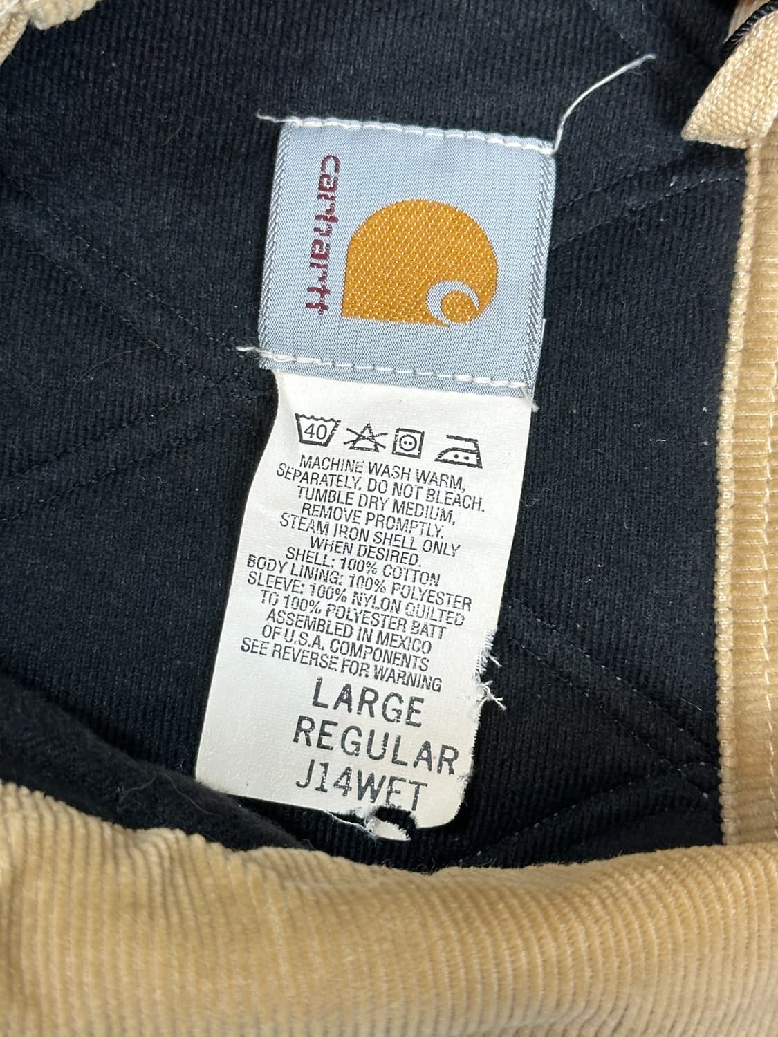 90’s OG 칼하트 J14 산타페 칼하트 WET 디트로이트 상품이미지9