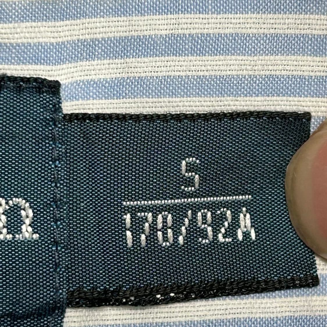 RALPH LAUREN 스트라이프 셔츠 스카이블루 S 상품이미지6