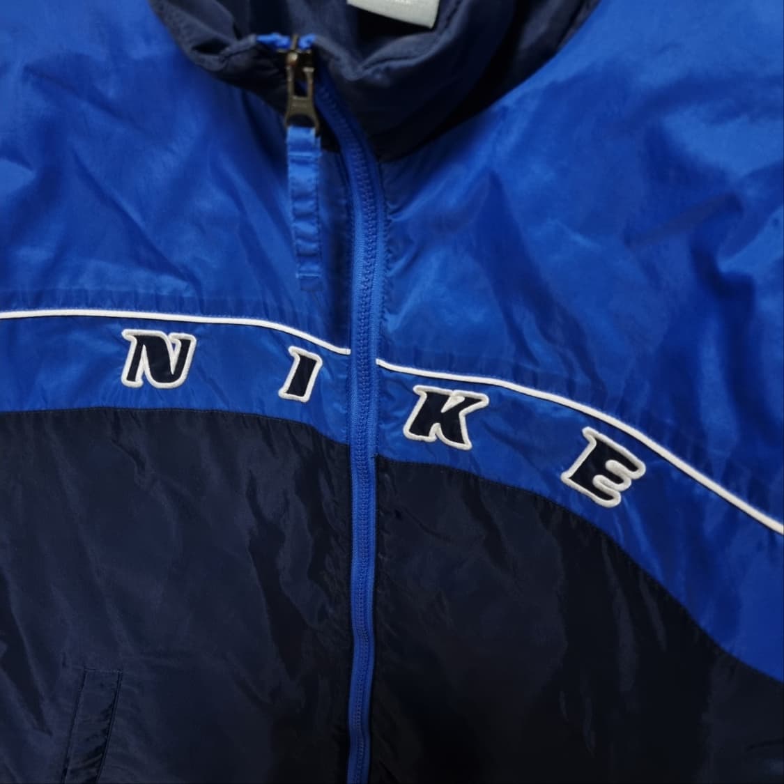 ( XL ) 나이키 올드스쿨 바람막이 블루 네이비 상품이미지2