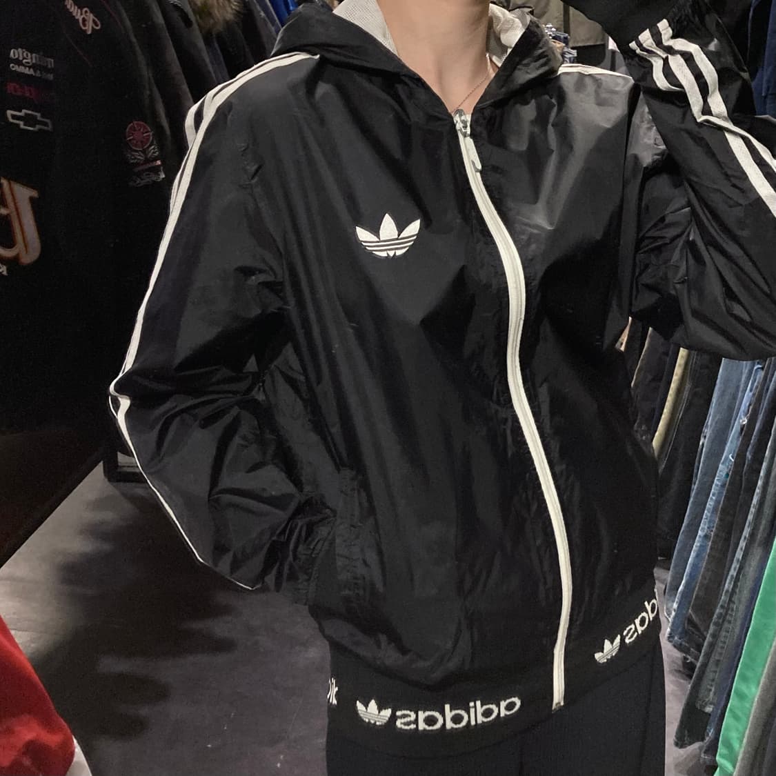 [IM]아디다스 바람막이 블랙 상품이미지4