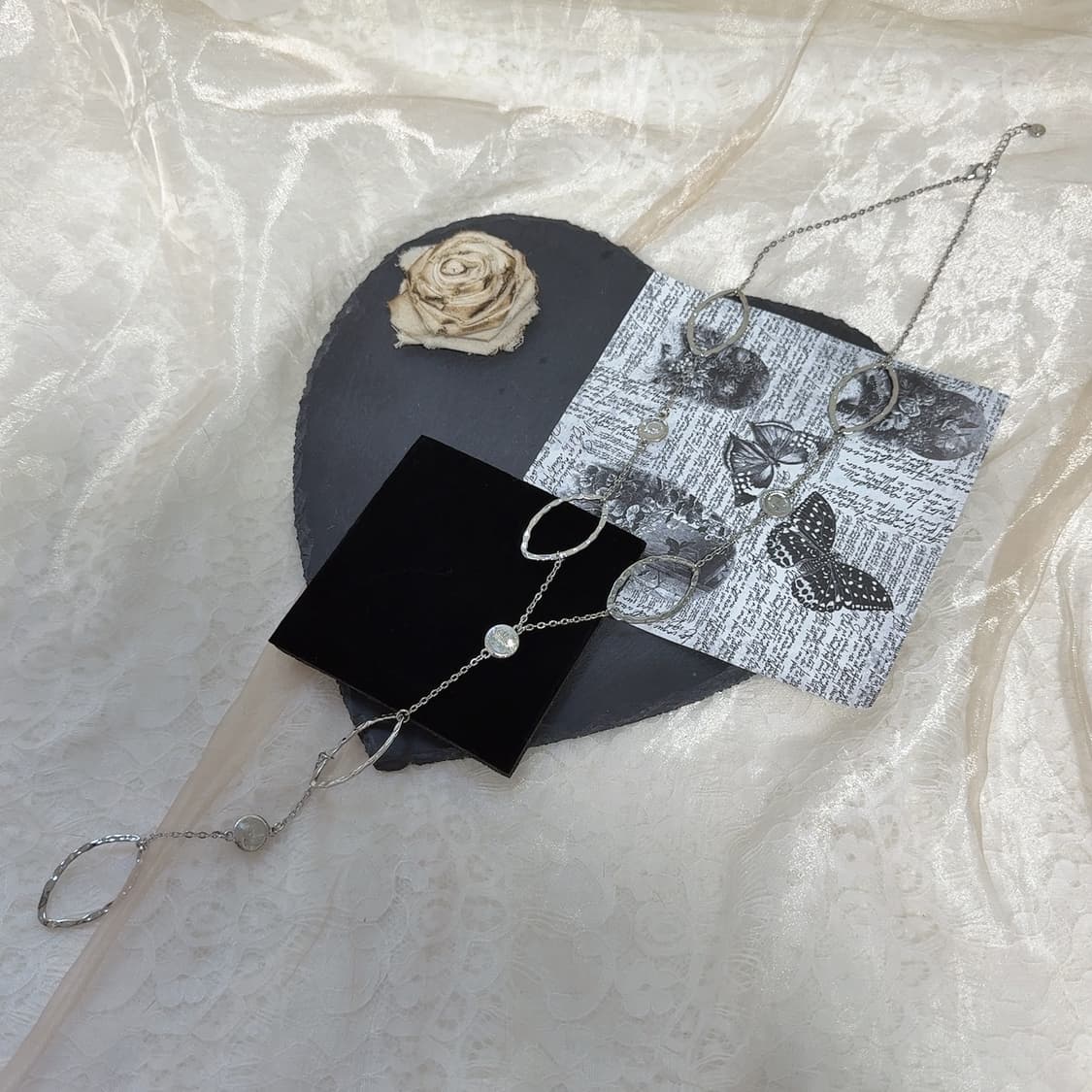 빈티지 Cato1946 해머링 링 목걸이 상품이미지2