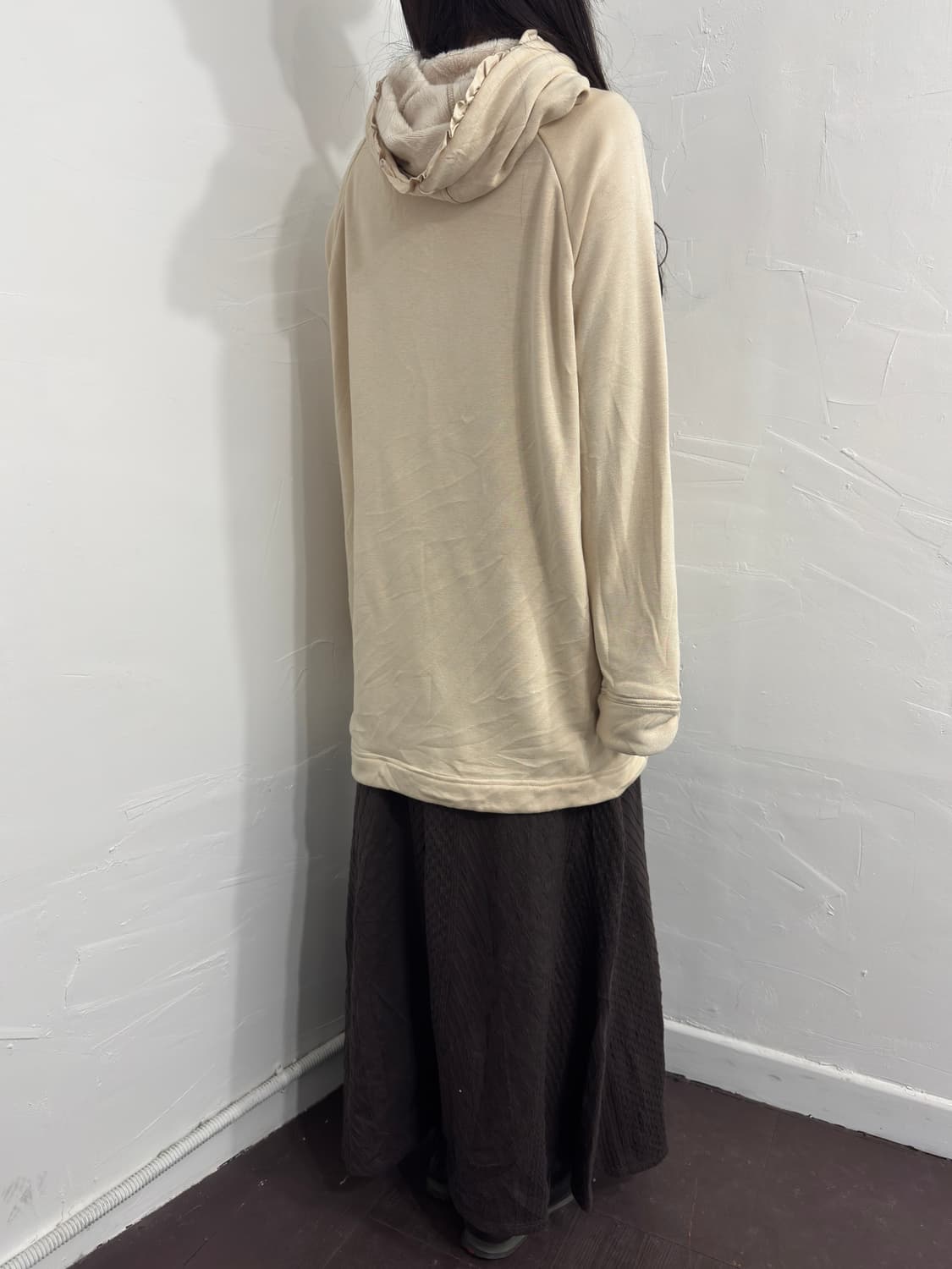 rope picnic brown design long skirt 상품이미지6