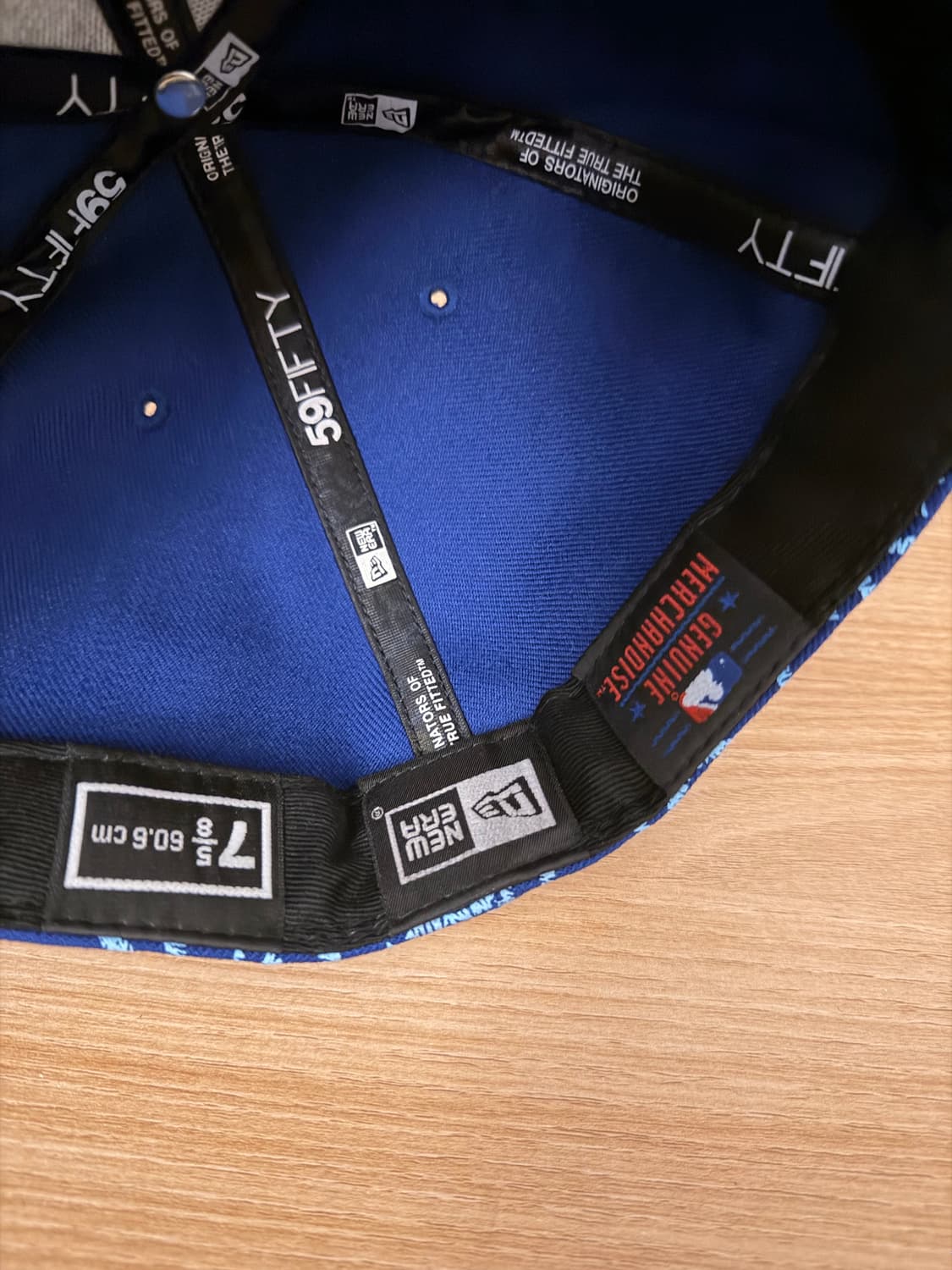 뉴에라 59fifty 뉴욕 블루 7 5/8 60.6cm 상품이미지6