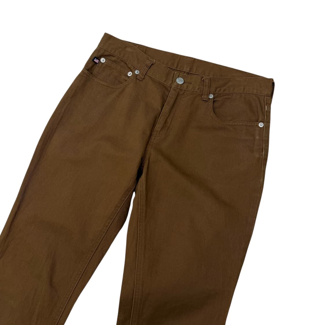 폴로 랄프로렌 카멜브라운 성조기 부츠컷팬츠 플레어팬츠 상품이미지3