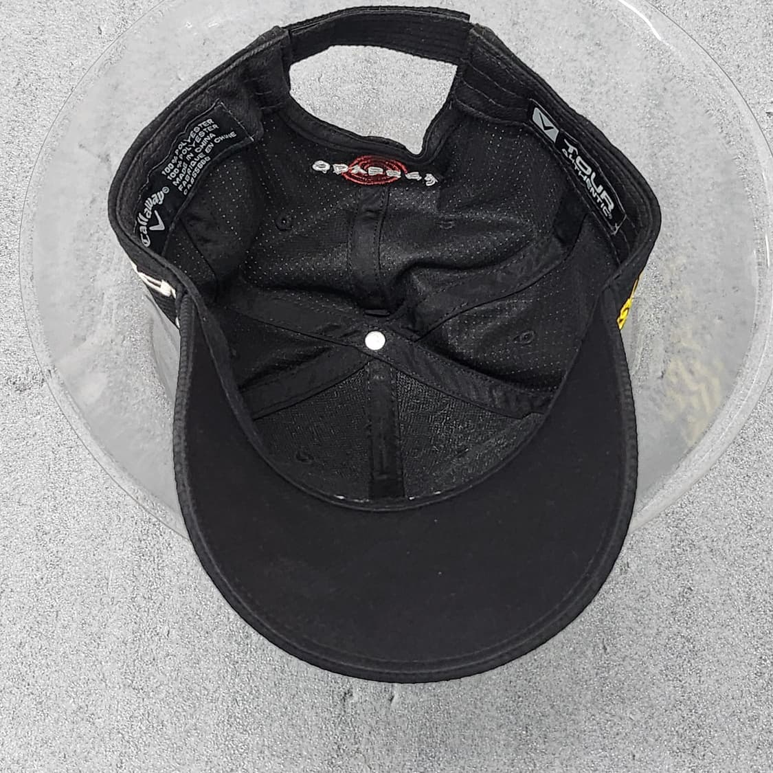 캘러웨이 TOUR AUTHENTIC 라인의 블랙 골프모자 프리사이즈. 상품이미지6