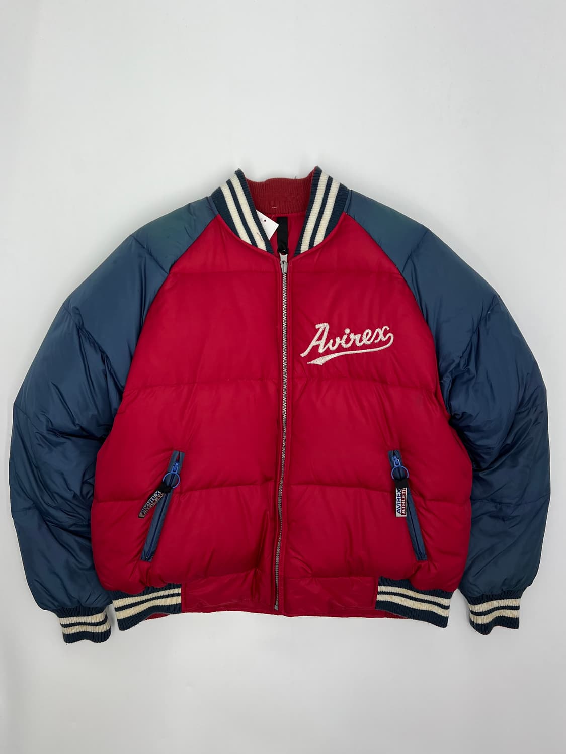 아비렉스 리버시블 빅 로고 패딩 상품이미지3