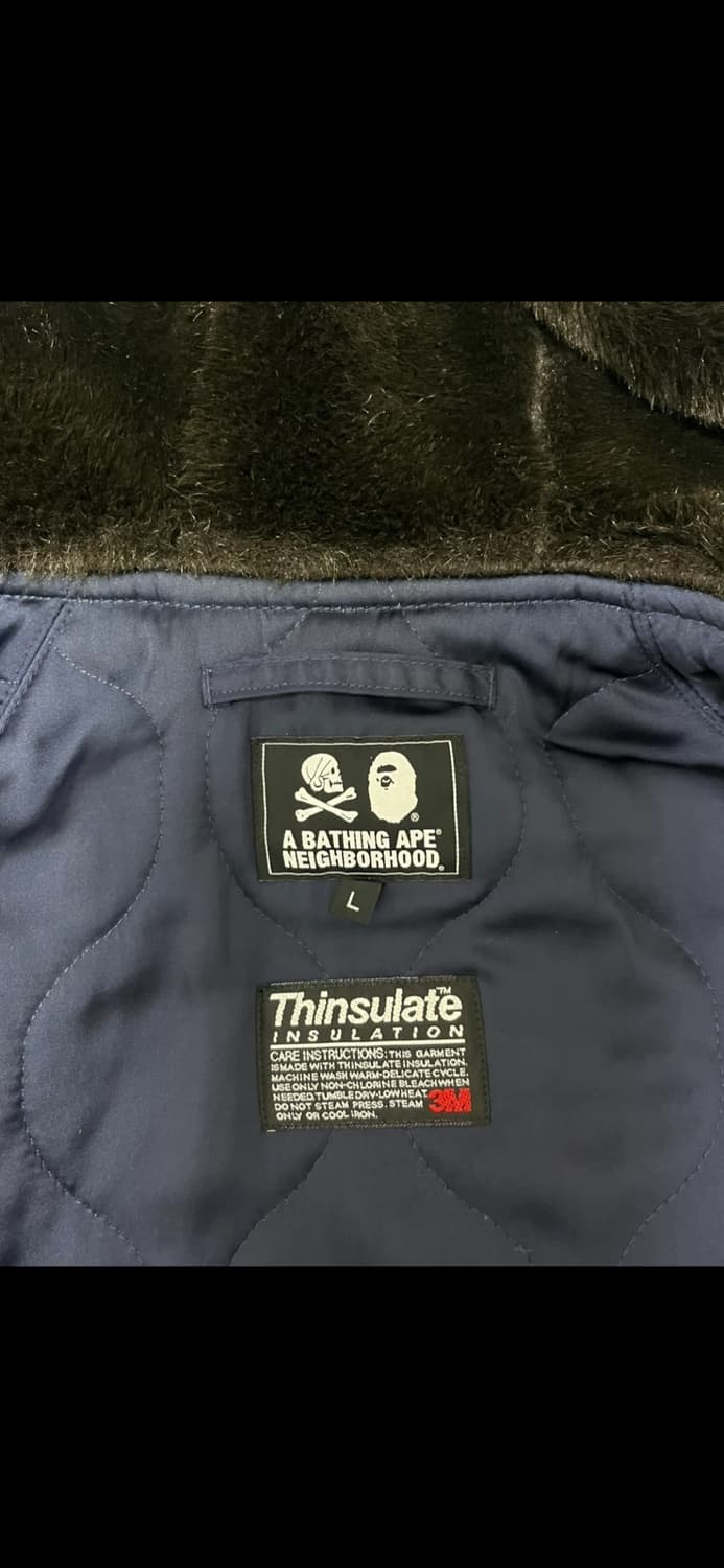 베이프BAPE X 네이버후드 NBHD 샤크 후드 자켓 L 상품이미지7