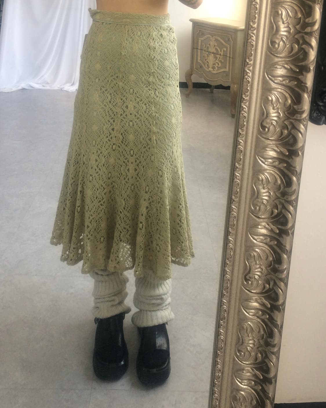Crochet pattern long skirt 상품이미지9