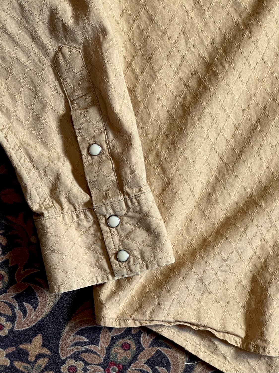 올드 갭 자카드 패턴 웨스턴셔츠 상품이미지4