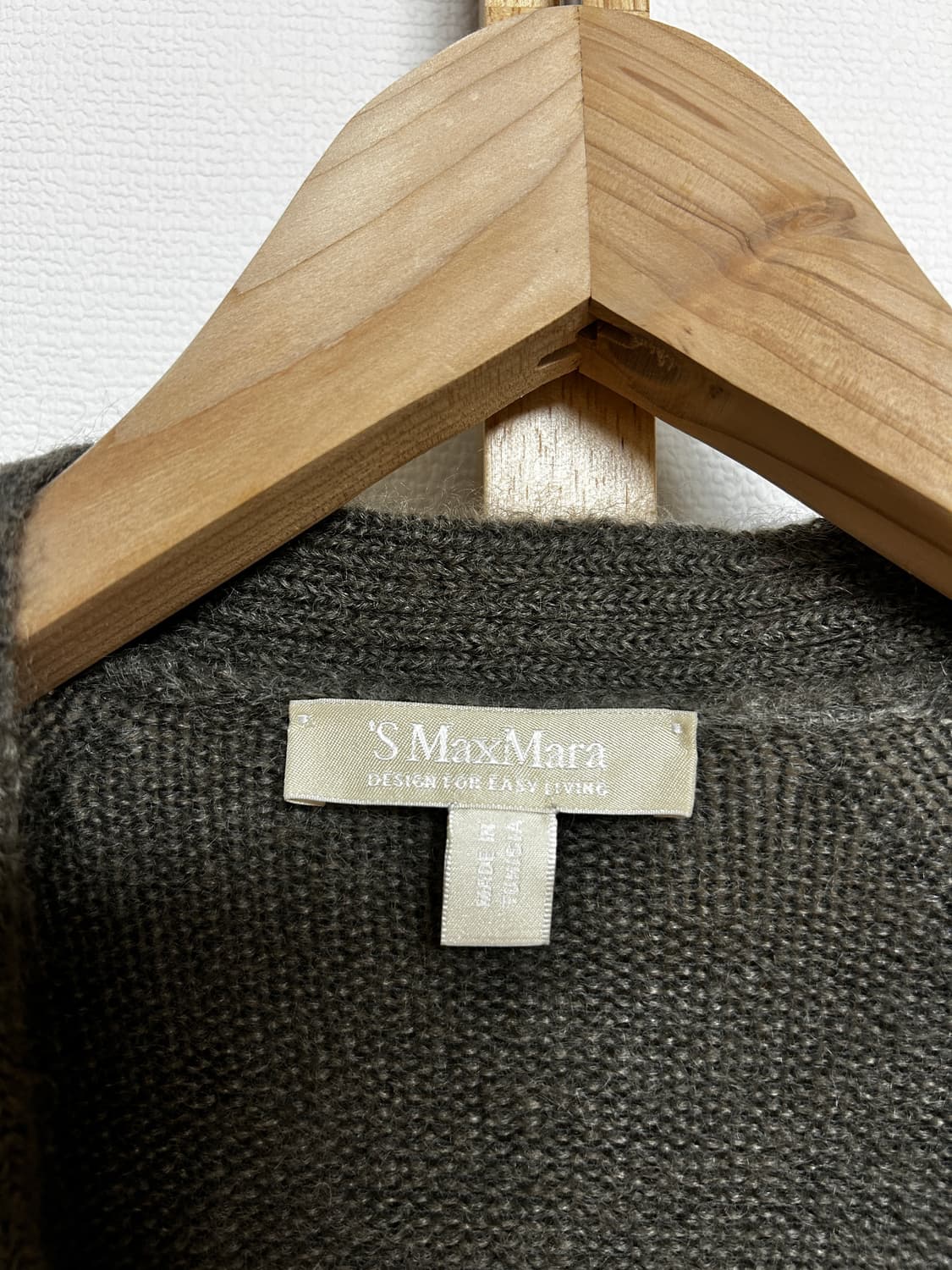 S Maxmara 모헤어 가디건 상품이미지3