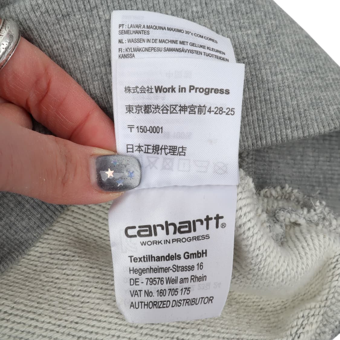 칼하트 윕 그레이 포켓 루즈 스웻셔츠 상품이미지10