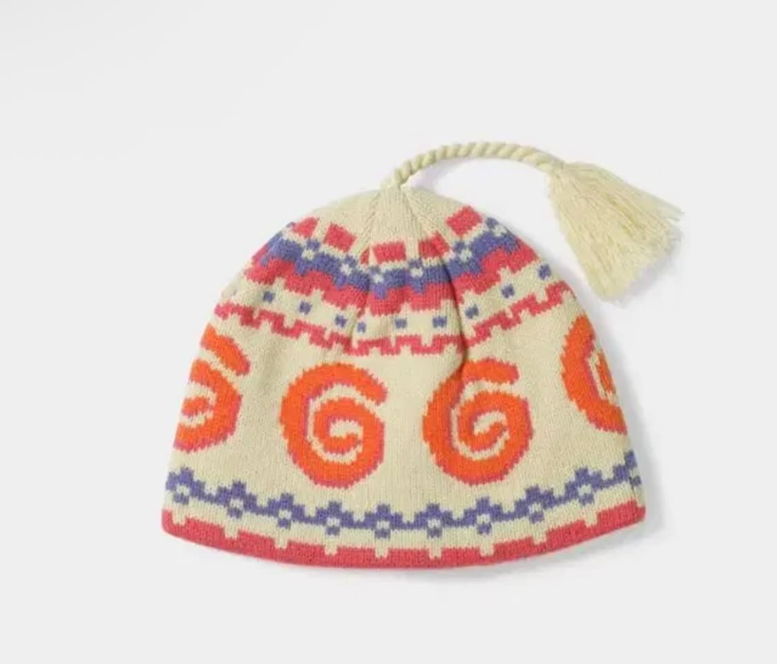 오스트리야 노르딕 니트 비니 크림 상품이미지1