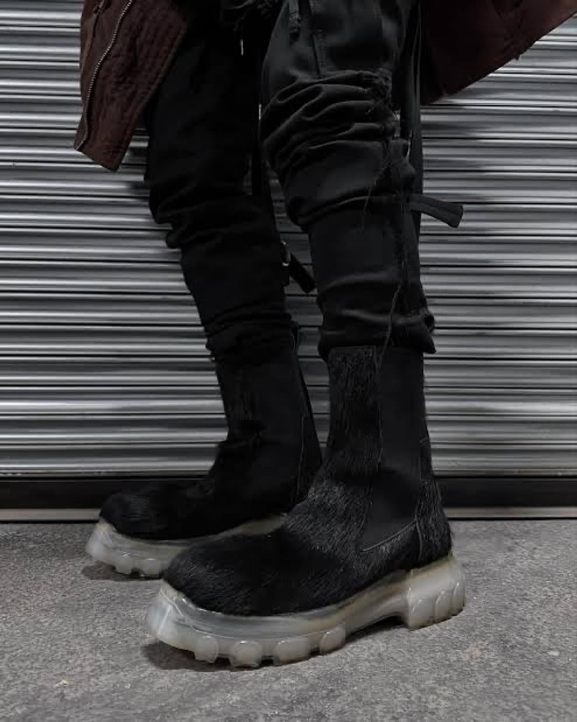 Rick owens) Beatle Bozo pony Hair boots 상품이미지1