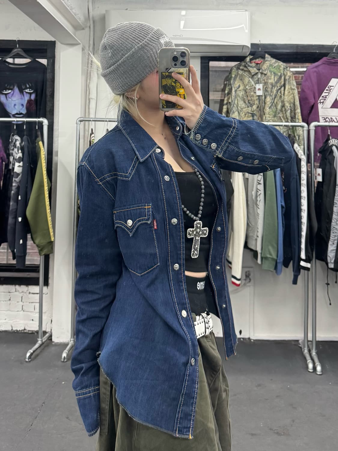 리바이스 데님셔츠 상품이미지4