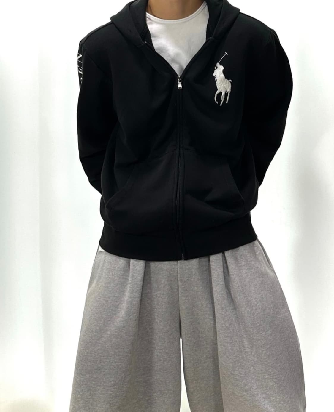 Polo 폴로 랄프로렌 빅포니 스펠아웃 후드집업 상품이미지3