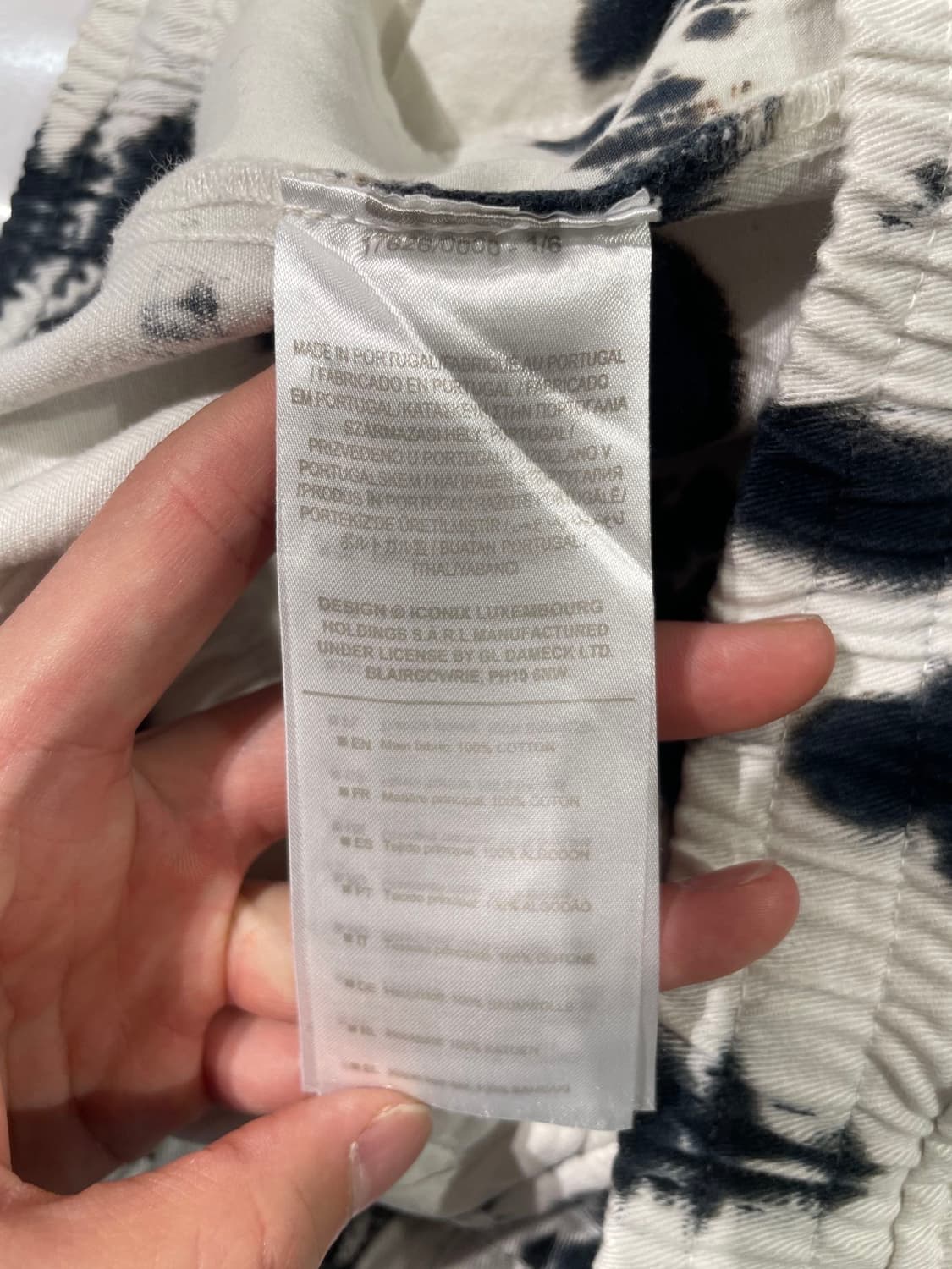 엄브로 x 에리즈 화이트 타이 다이 팬츠 상품이미지8