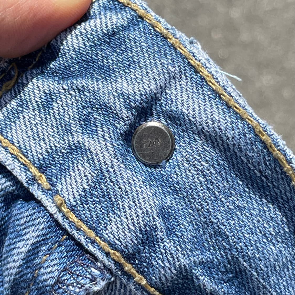 00s 리바이스 original jeans 데님쇼츠 p689 상품이미지5
