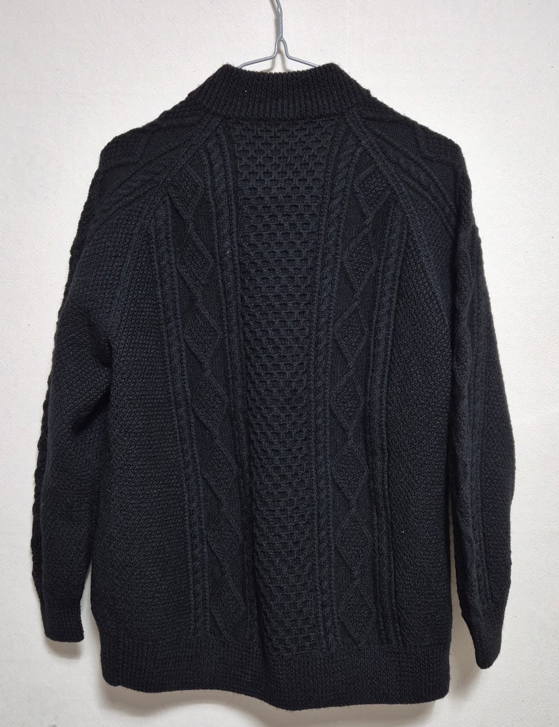 한림수직 검정 가디건 상품이미지3