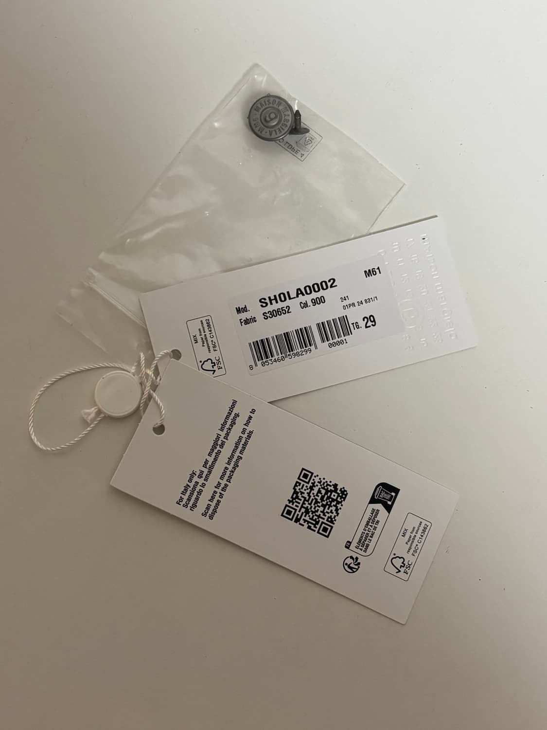 [29] MM6 워싱 데님 팬츠 상품이미지8