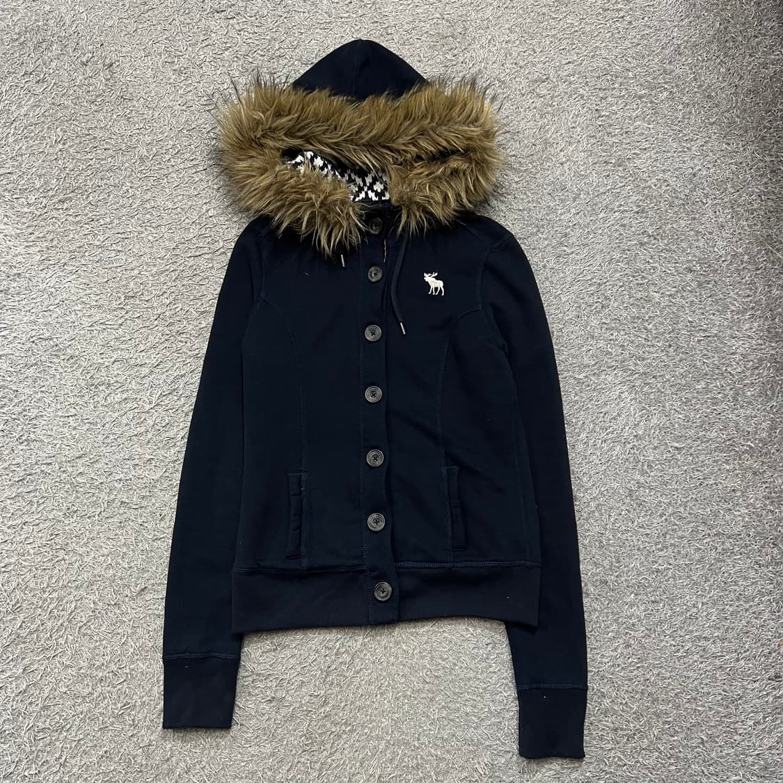 [우먼90] 아베크롬비 퍼 후드 자켓 상품이미지2