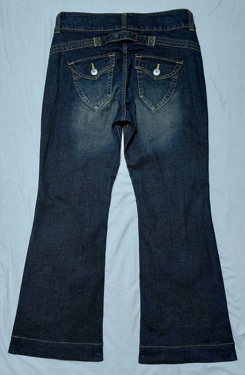 [BOBSON x SMILE LAND] 빈티지 워싱 신치백 부츠컷 데님 상품이미지8