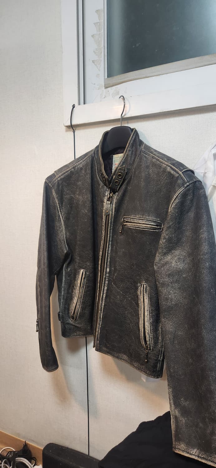 카페레이서 레더자켓 상품이미지1
