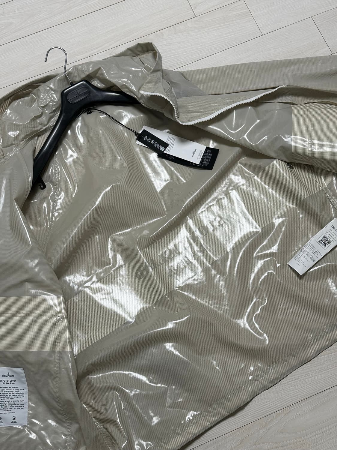 스톤아일랜드 마리나 립스탑 스투코 자켓 XL(105-110) 새상품 상품이미지5