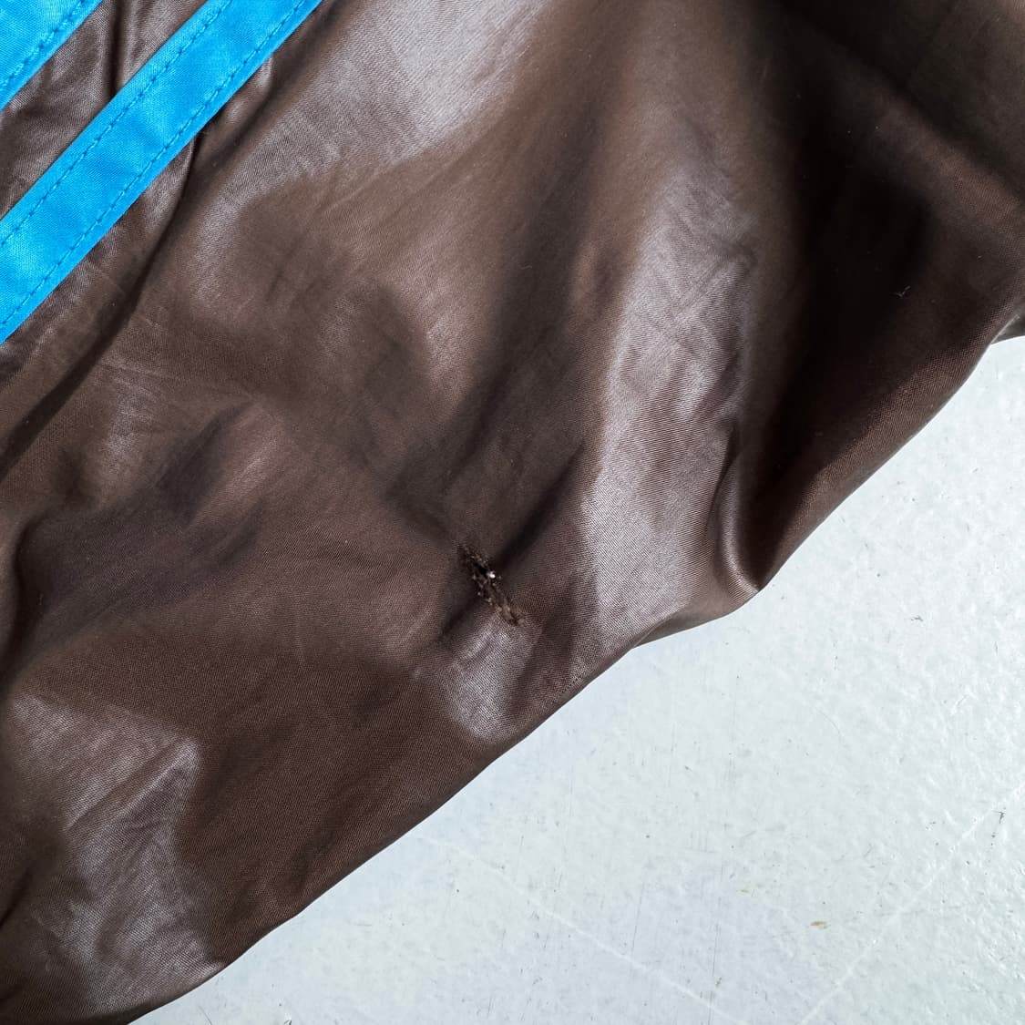 아디다스 베켄바우어 브라운 하늘 민트초코 후드 바람막이 상품이미지4