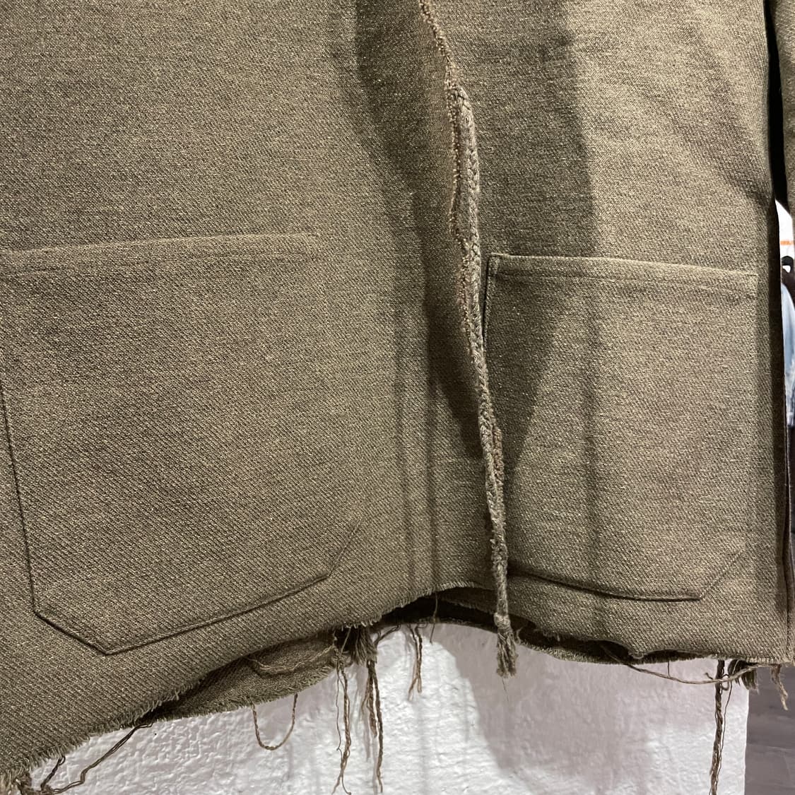 코모리 텍스쳐 디테일 랩 블레이저 상품이미지3