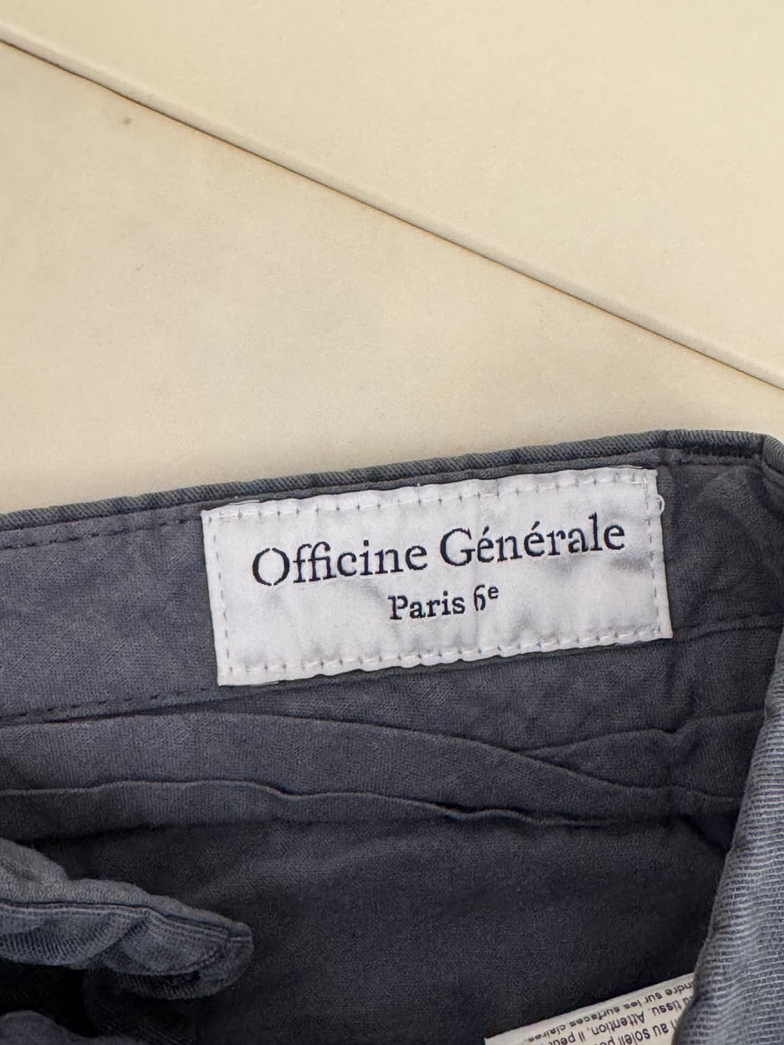 오피시네 제네랄 플리츠 팬츠 48사이즈 상품이미지6