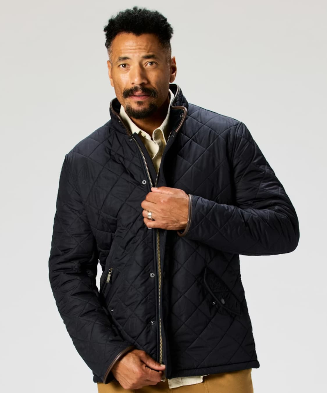 [L] 바버 파웰 퀄팅자켓 상품이미지2