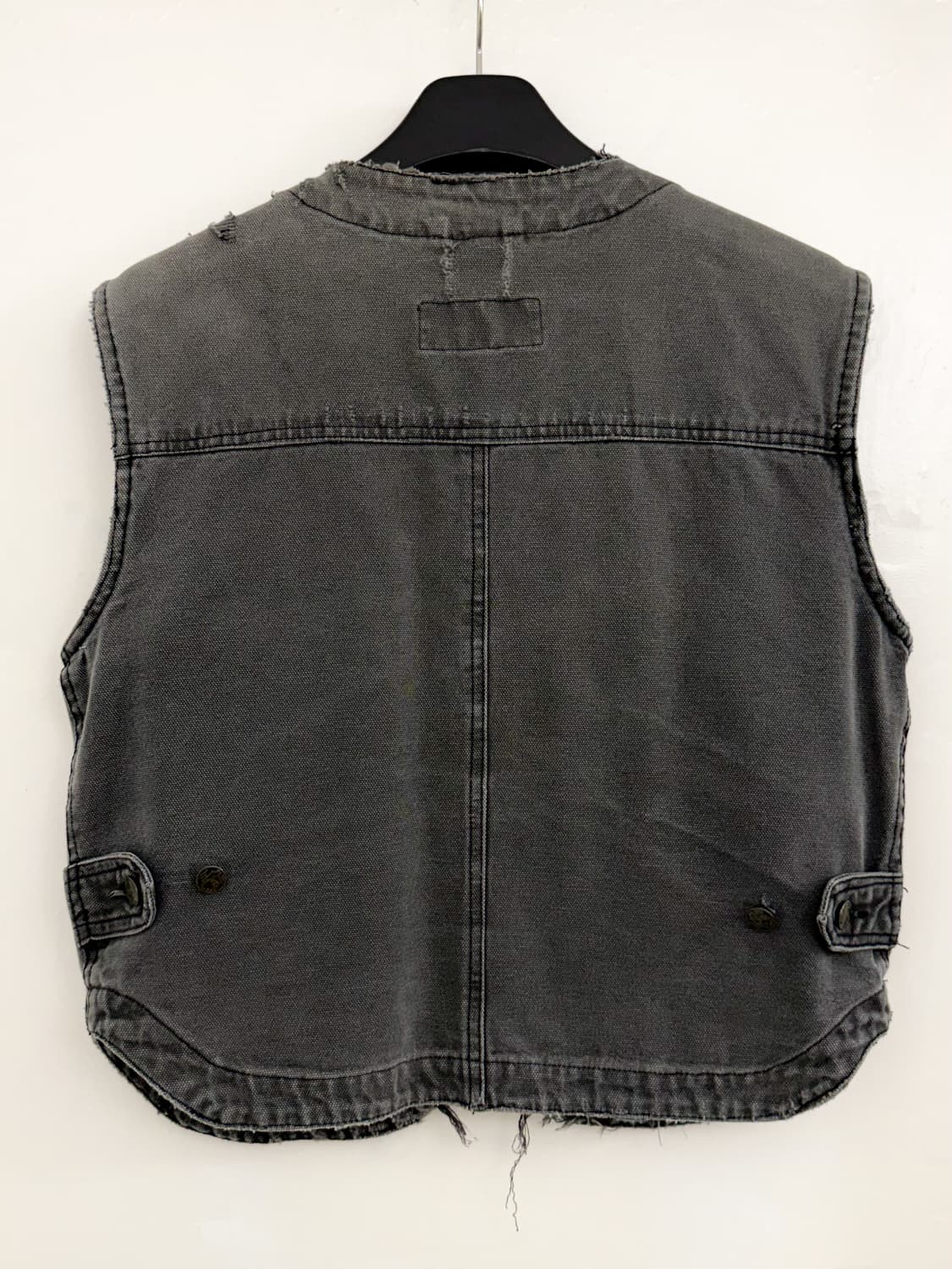 Vintage Distressed Turf Nature Denim Ve 상품이미지4