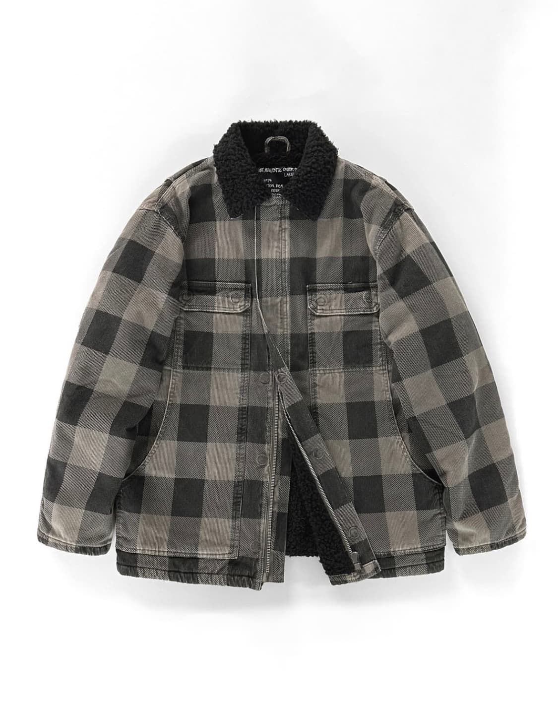 00s 스투시 양털 워크자켓 L 상품이미지1