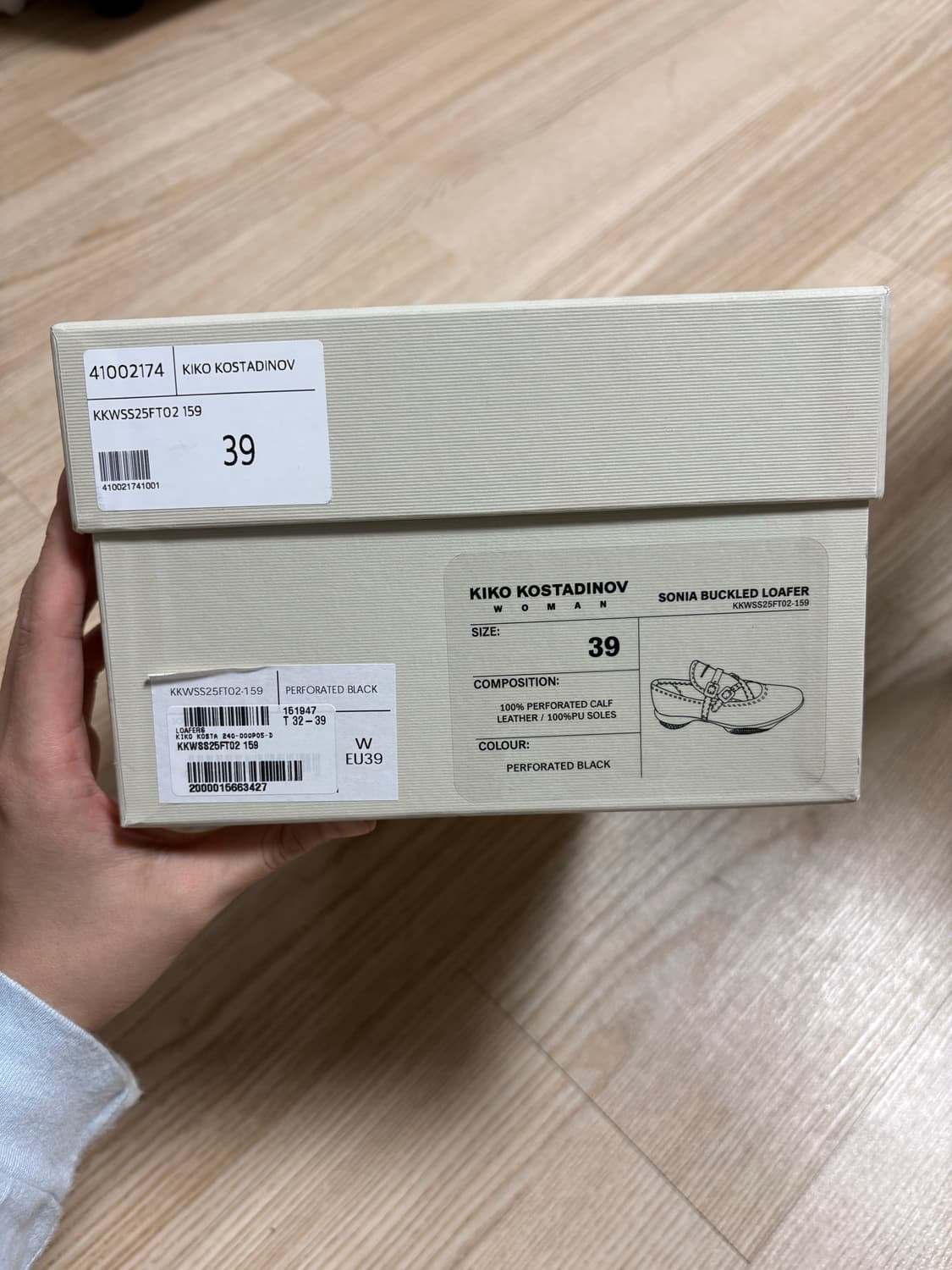 Kiko kostadinov sonia buckled loafer 상품이미지7