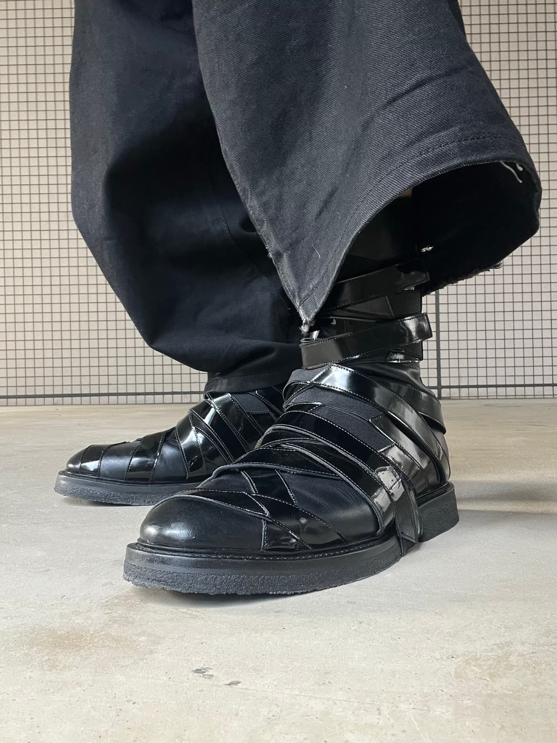 08aw dior homme kris van assche 스트랩 부츠 상품이미지7