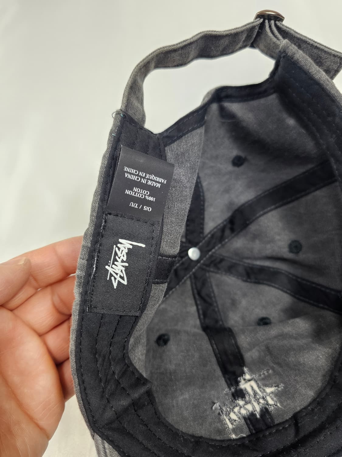 스투시피그먼트볼캡 상품이미지6