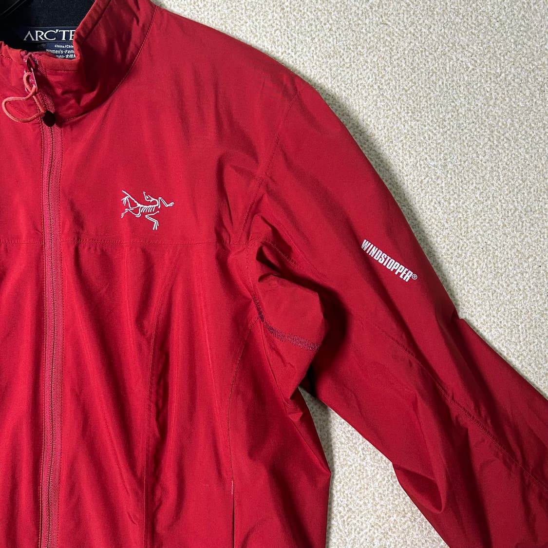 (S) 아크테릭스 윈드스토퍼 바람막이 자켓  상품이미지4