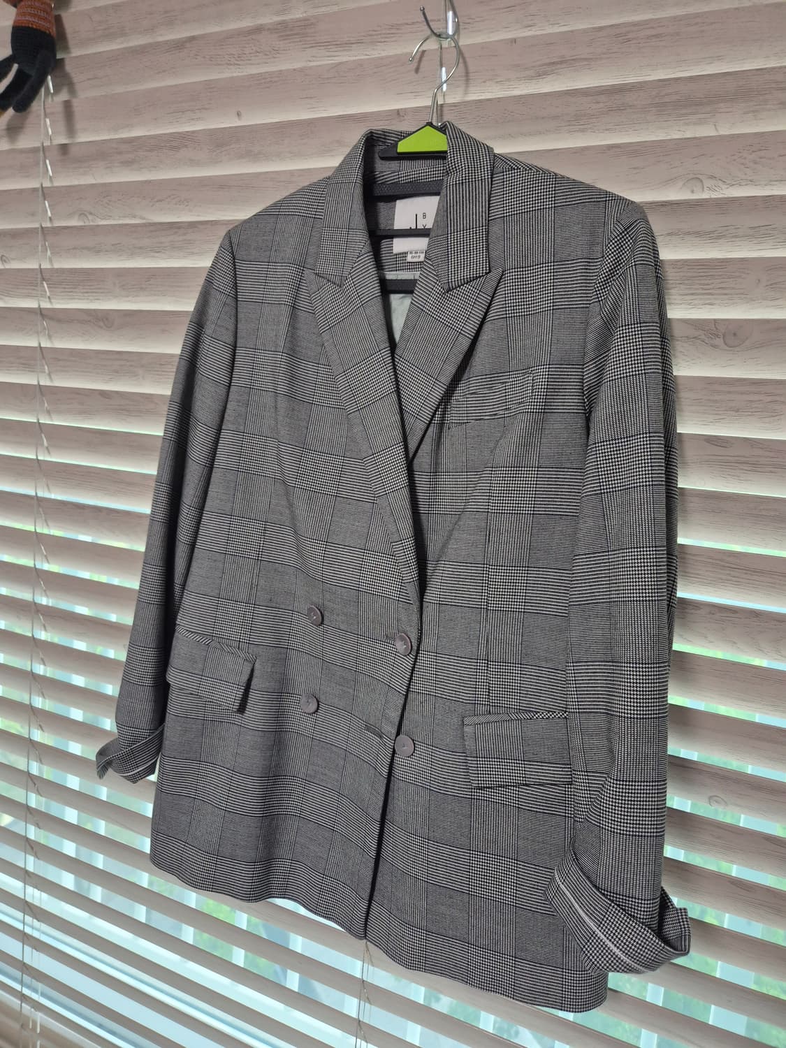 JBY체크자켓 제이바이자켓 블레이져 상품이미지1