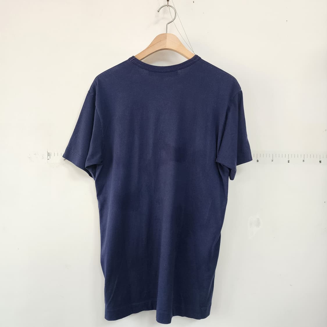 꼼데가르송 플레이 네이비 하트 반팔 티셔츠 상품이미지4