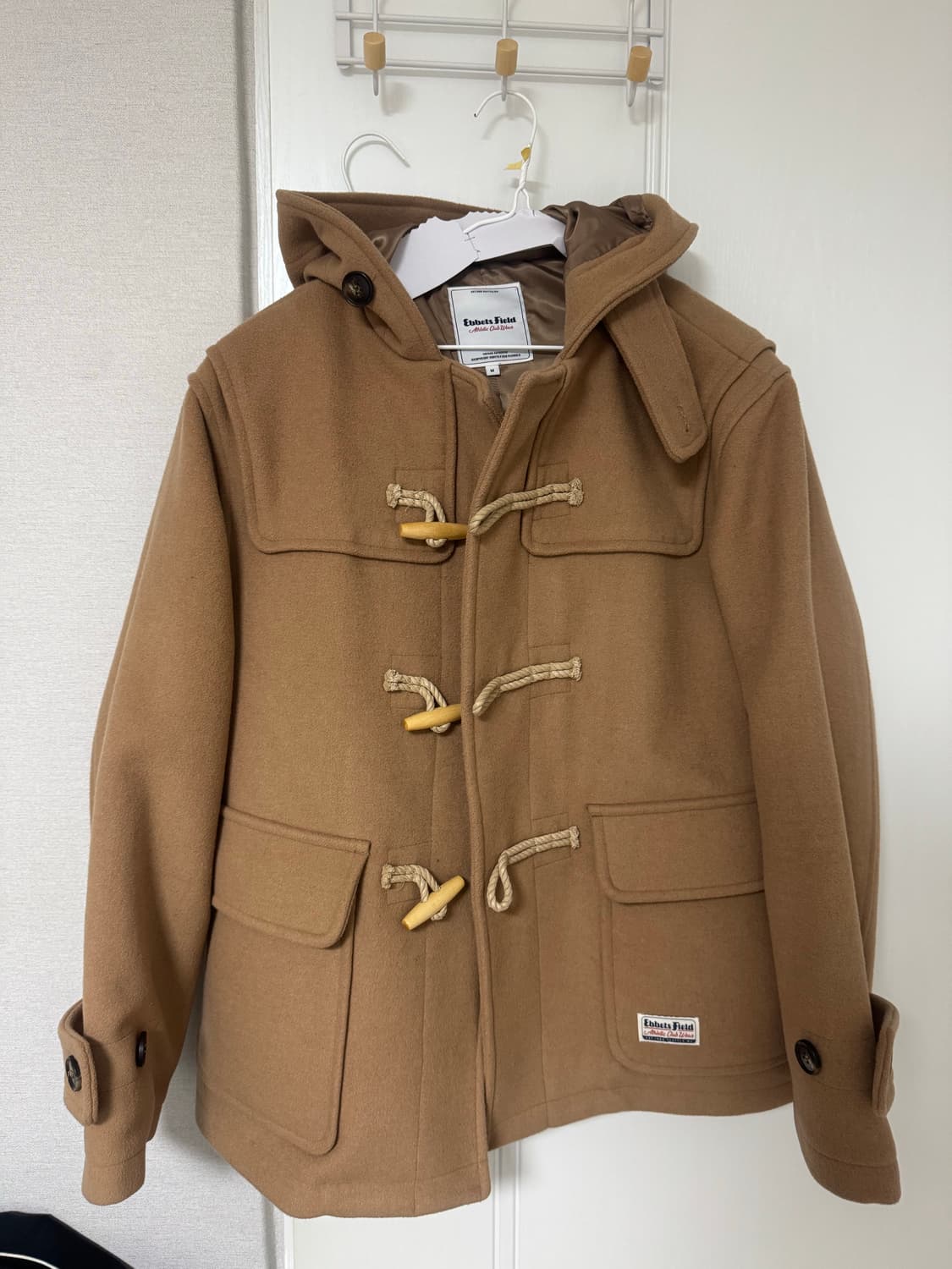 이벳필드 울 오버핏 숏 더플코트 상품이미지4