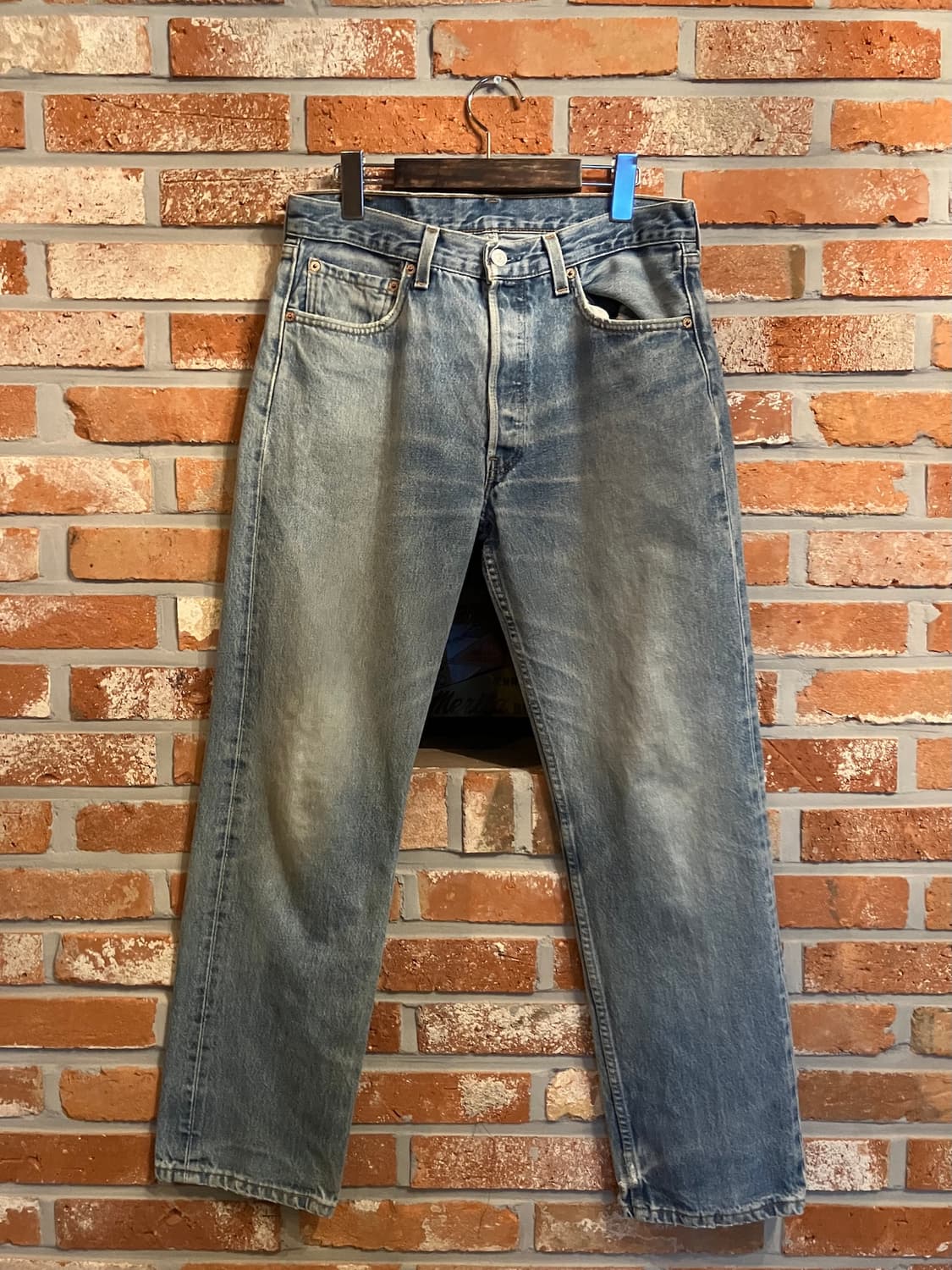 90s USA 빈티지 리바이스 501 데님 팬츠 상품이미지2
