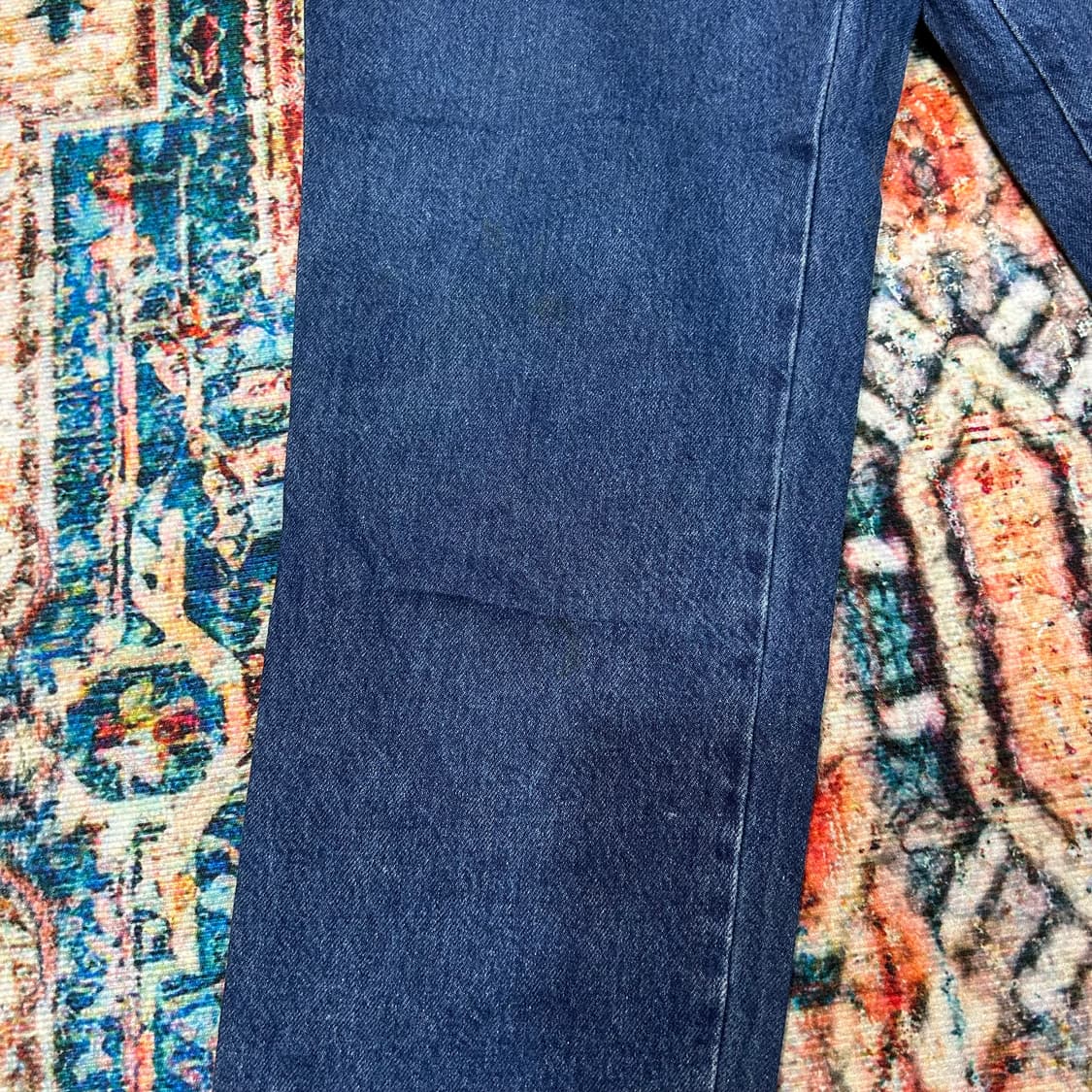 [28] 90s 입생로랑 자수 데님팬츠 상품이미지3