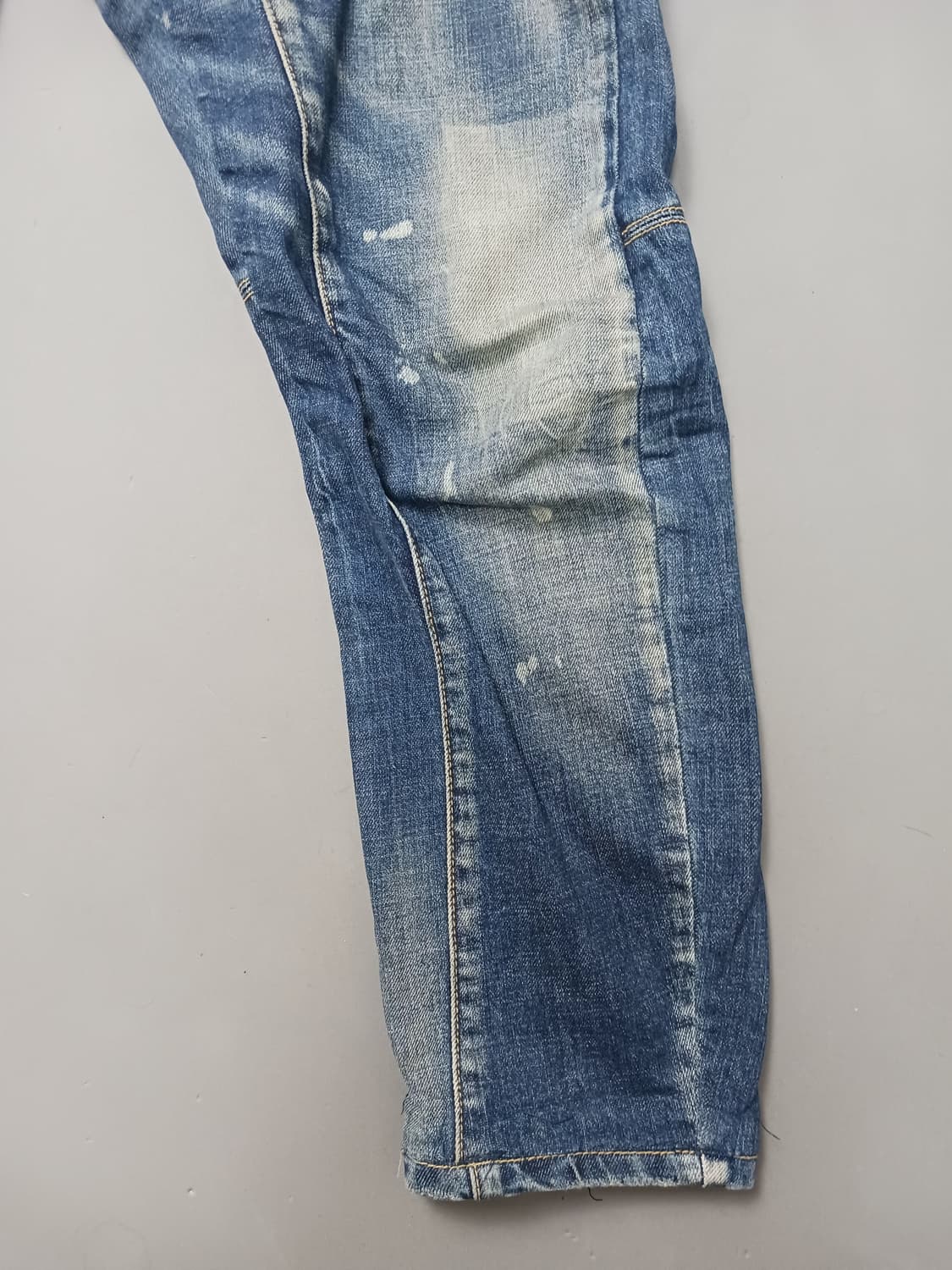 [32] 디스퀘어드2 메탈패치 바이커진 청바지 상품이미지5