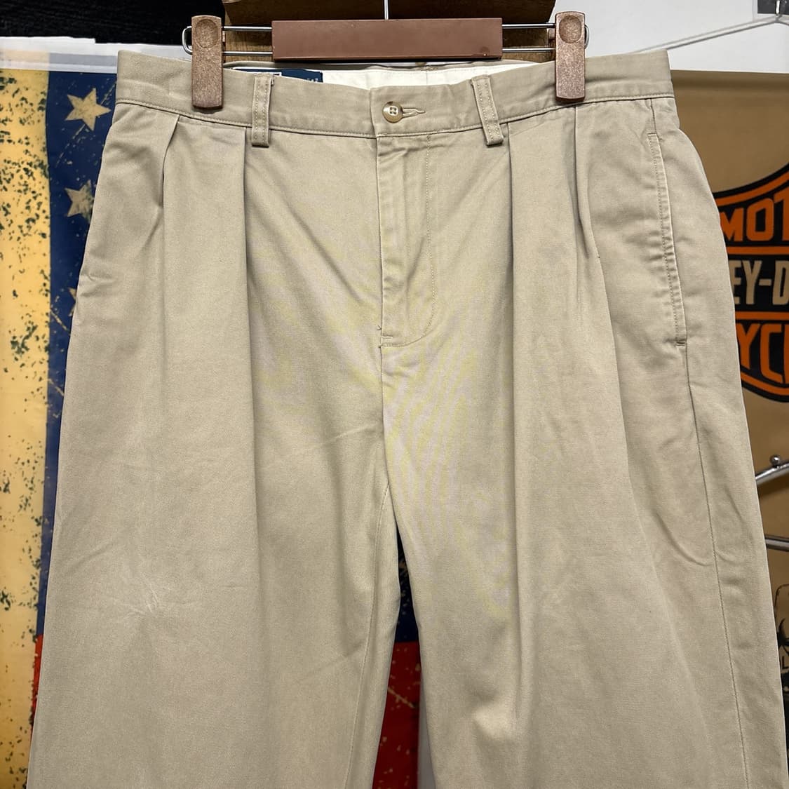 90s 폴로 랄프로렌 에단 와이드 스트레이트 치노팬츠 N944   상품이미지3