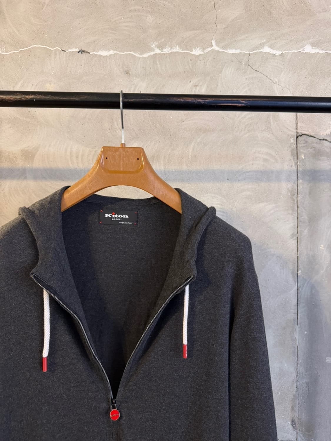 키톤 캐시미어&코튼 후드집업 남성100 상품이미지2