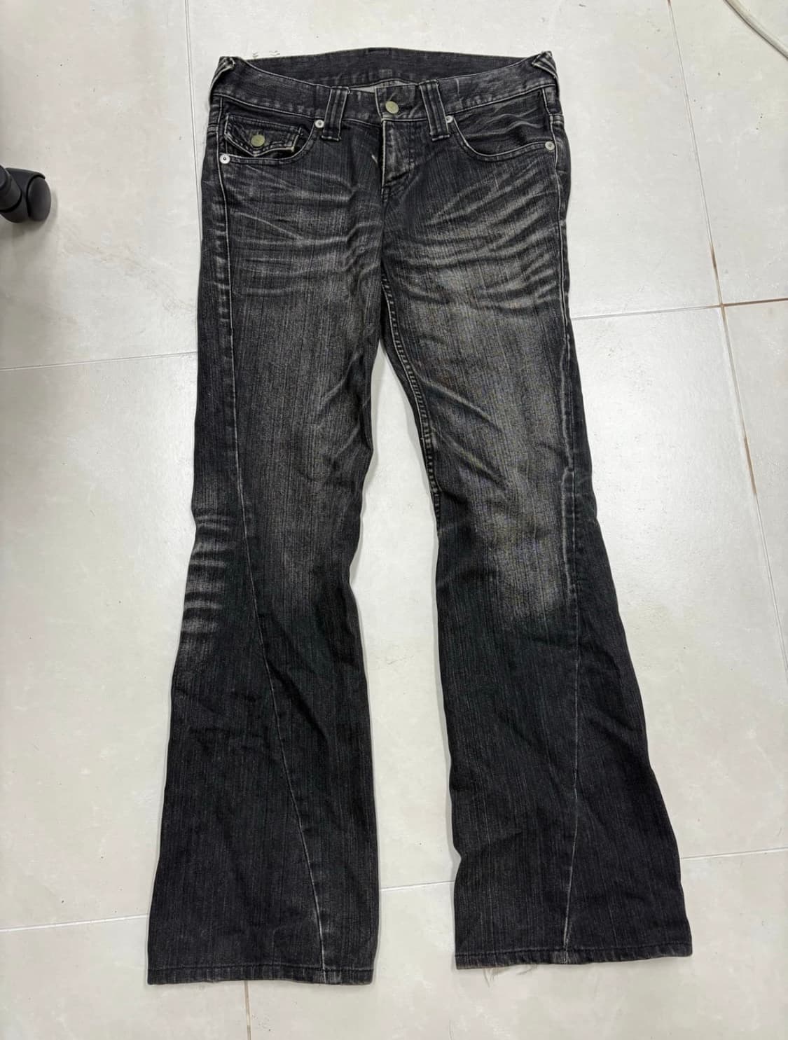 토네이도마트 플레어 데님 상품이미지1