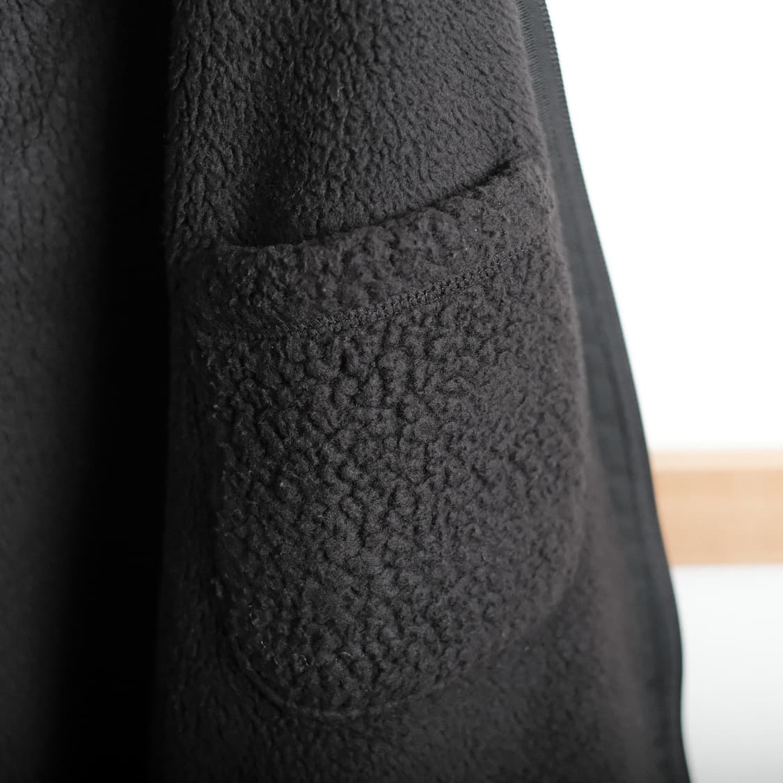 포터클래식 2(M사이즈) 플리스 집업 셔츠 자켓  블랙 상품이미지7