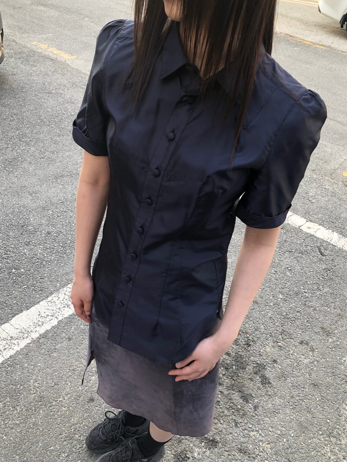 발렌시아가 08ss 게스키에르 코팅 하프 셔츠  상품이미지10