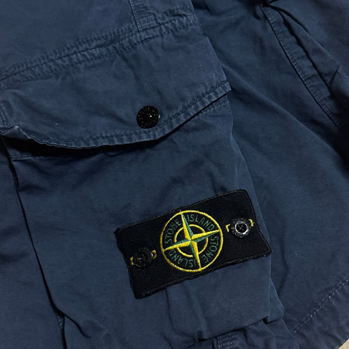 스톤아일랜드 카고 반바지 네이비 W32 상품이미지3