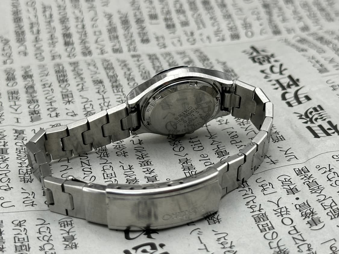 [1978년 빈티지] 세이코 쿼츠 10각 컷팅글래스 데이데이트 레이디스 상품이미지8